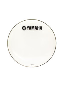 Yamaha Yamaha 22" White Classic Logo Bass Drum Head