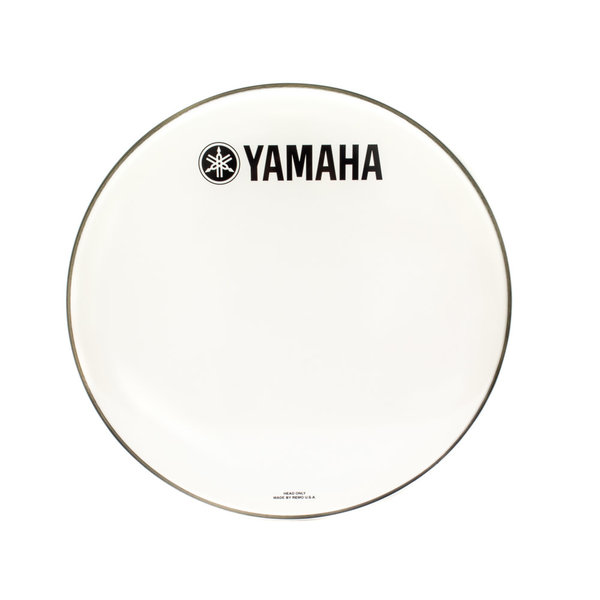 Yamaha Yamaha 22" White Classic Logo Bass Drum Head