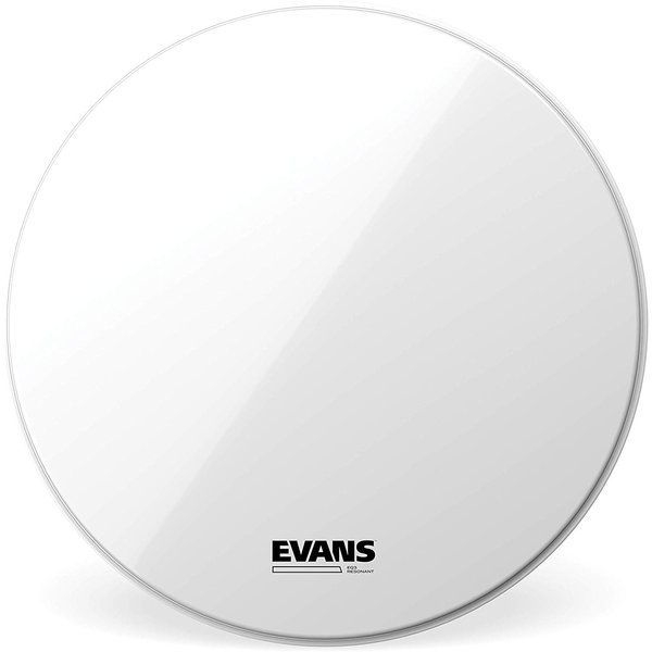 Evans Evans 22" EQ3 Smooth White Bass Drum Head - No Port