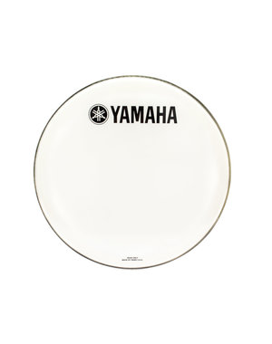 Yamaha Yamaha 18" White Classic Logo Bass Drum Head