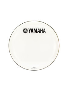 Yamaha Yamaha 20" White Powerstroke 3 Classic Logo Bass Drum Head