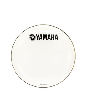 Yamaha Yamaha 20" White Classic Logo Bass Drum Head