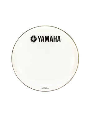 Yamaha Yamaha 20" White Powerstroke 3 Classic Logo Bass Drum Head