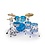 Remo Remo 13" Emperor Colortone Drum Head, Blue