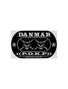Danmar Danmar Double Impact Bass Drum Pad Skull