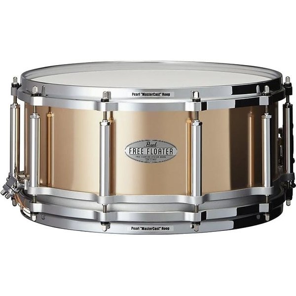 Pearl Pearl Free Floating 14" x 6.5" 1.2mm Phosphor Bronze Snare Drum