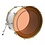 Remo Remo 22" Powerstroke 3 Colortone Bass Drum Head, Orange