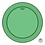Remo Remo 20" Powerstroke 3 Colortone Bass Drum Head, Green