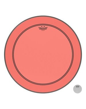 Remo Remo 22" Powerstroke 3 Colortone Bass Drum Head, Red