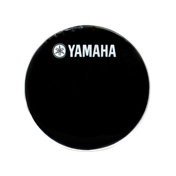 Yamaha Yamaha 22" Black Classic Logo Bass Drum Head