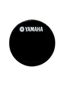Yamaha Yamaha 20" Black Powerstroke 3 Classic Logo Bass Drum Head