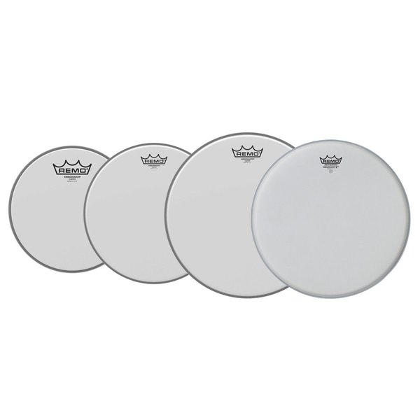 Remo Remo Ambassador Pro Pack Rock Coated