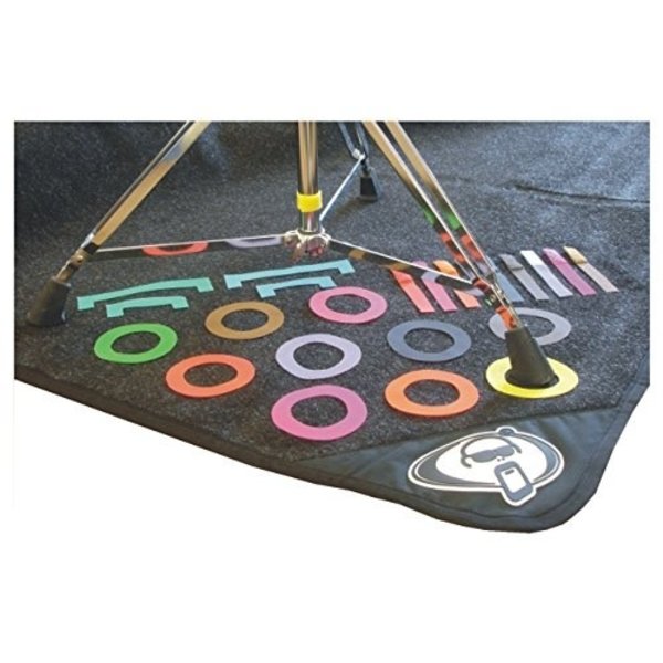 Protection Racket Drum Mat Markers Coloured