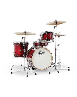 Gretsch Gretsch Catalina Club 18" Drum Kit, Gloss Crimson Burst