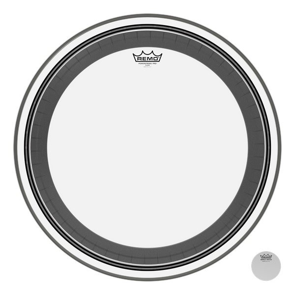 Remo Remo 24" Powerstroke Pro Clear Bass Drum Head