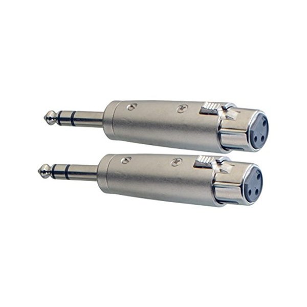 Stagg Stagg XLR Female / Stereo Jack Male Adaptor (2 pack)