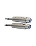 Stagg Stagg XLR Female / Stereo Jack Male Adaptor (2 pack)