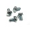 DW Drums DW Screw & Washer 4 Pack for Pedal Hinge