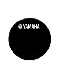 Yamaha Yamaha Black 18" Powerstroke 3 Classic Logo Bass Drum Head