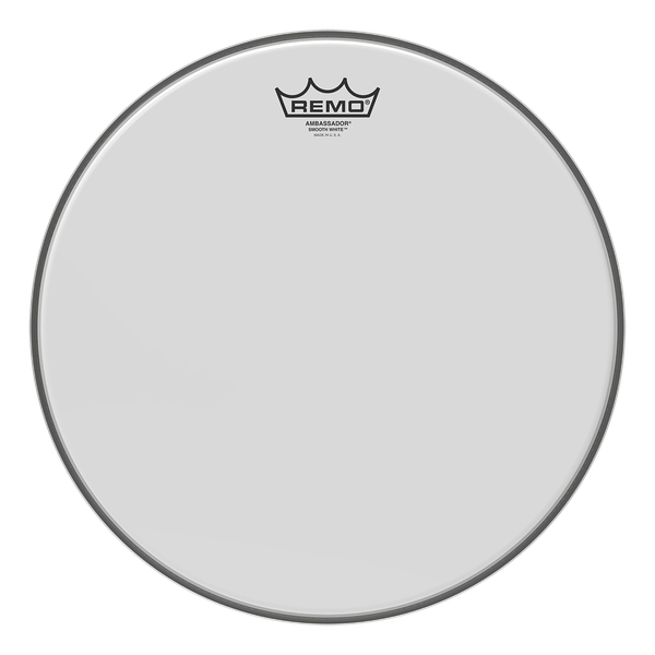 Remo Remo 13” Ambassador Smooth White Drum Head