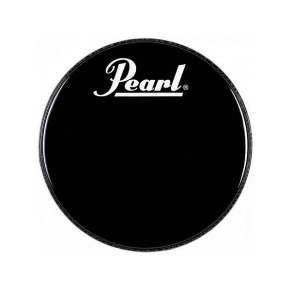 Pearl Pearl 22"  Protone Reso Black Bass Drum Head with Logo & EQ