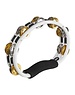 Meinl Meinl Handheld ABS Tambourine Dual Alloy, White