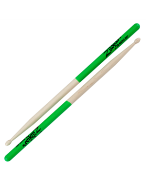 Zildjian Zildjian 5B Maple Green Dip Drum Sticks
