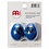 Meinl Meinl Plastic Egg Shaker, Blue (Pair)