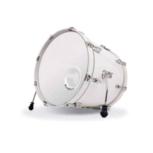 Kickport KICKPORT 2 Bass Drum Sound Hole - White