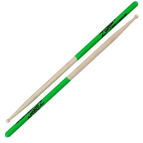 Zildjian Zildjian Super 7A Maple Green Dip Drum Sticks