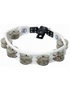 Latin Percussion LP Cyclops Tambourine - White