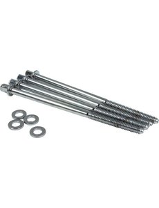 Gibraltar Gibraltar 4-3/16" (106mm) Bass Drum Key Tension Rod, 4 Pack