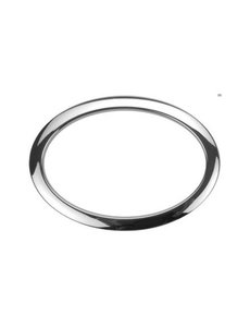 Bass Drum O’s Bass Drum O's 6" Chrome Oval