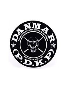 Danmar Danmar Single Impact Bass Drum Pad Skull