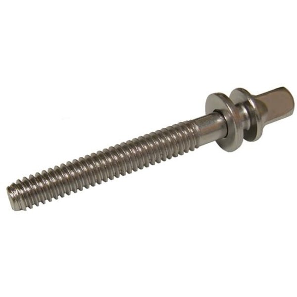 Custom Percussion 75mm Tension Rods Chrome (5 pack)