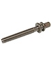 World Max World Max 75mm Tension Rods Chrome (5 pack)