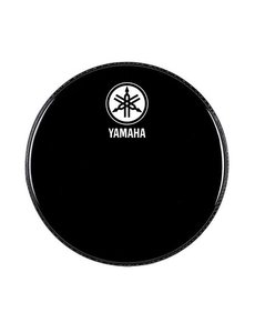 Yamaha Yamaha Black 20" New Logo Bass Drum Head