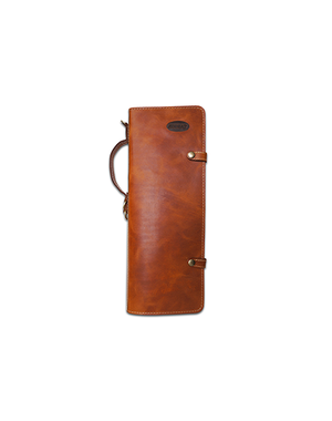 Ahead Ahead Tan Handmade Leather Stick Case w/Drum Key Holder