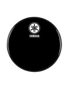 Yamaha Yamaha New Logo 22" Black Bass Drum Head