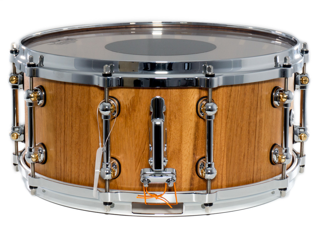 Pearl Stavecraft 14” Makha Snare, Satin Natural