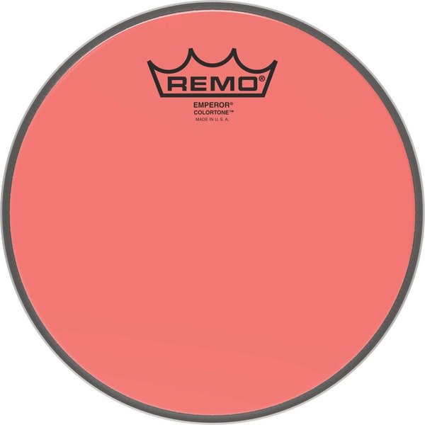 Remo Remo 8" Emperor Colortone Drum Head, Red