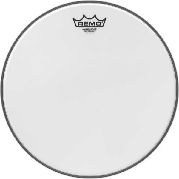 Remo Remo 13" Ambassador White Suede Drum Head