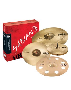 Sabian Sabian HHX Evolution Promotional Cymbal Pack, Free 18" Ozone Crash