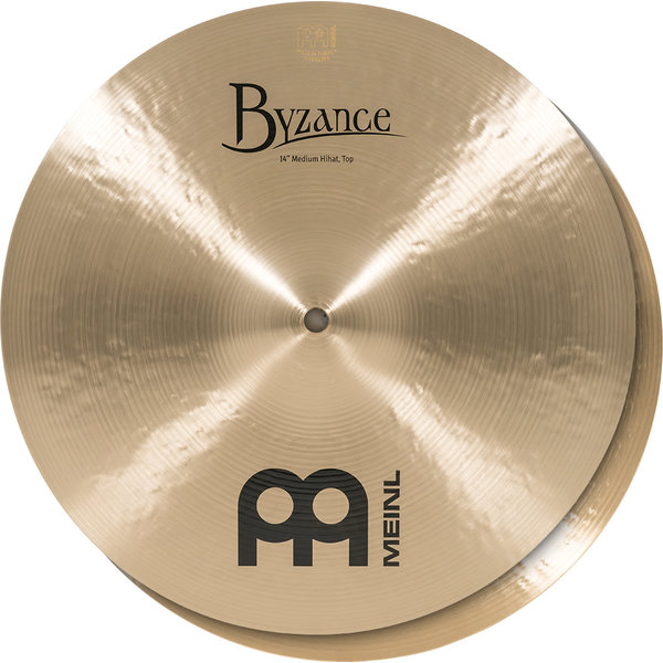 Meinl Meinl Byzance 14" Traditional Medium Hi Hat Cymbals