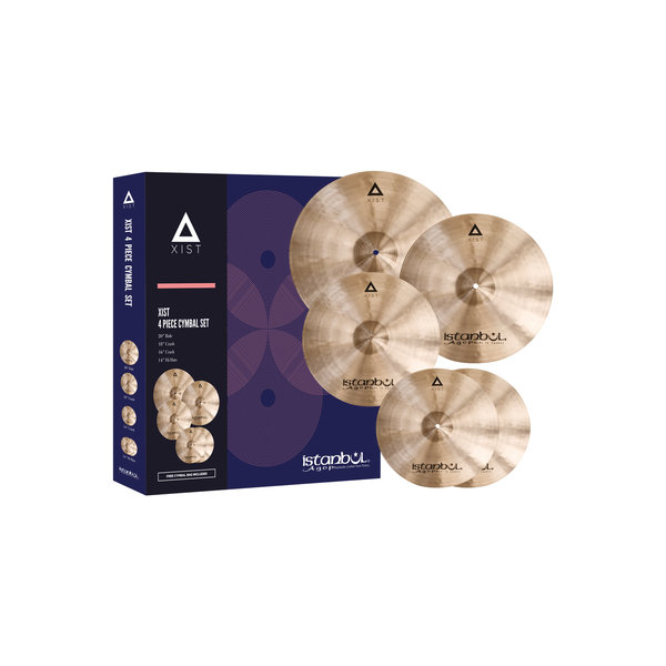 Istanbul Istanbul Agop XIST IXCS 4 Cymbal Pack