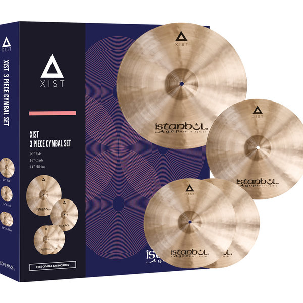 Istanbul Agop XIST IXCS3 Cymbal Pack