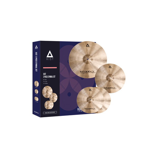 Istanbul Istanbul Agop XIST IXCS3 Cymbal Pack