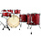 Tama Tama Superstar Classic 22" Drum Kit, Gloss Garnet Lacebark Pine