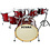 Tama Tama Superstar Classic 22" Drum Kit, Gloss Garnet Lacebark Pine