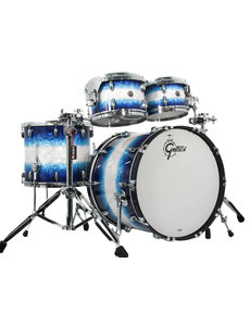 Gretsch Gretsch Brooklyn 22" Drum Kit, Blue Burst Pearl Nitron